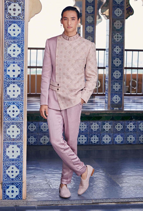 Onion Pink Jacket Set